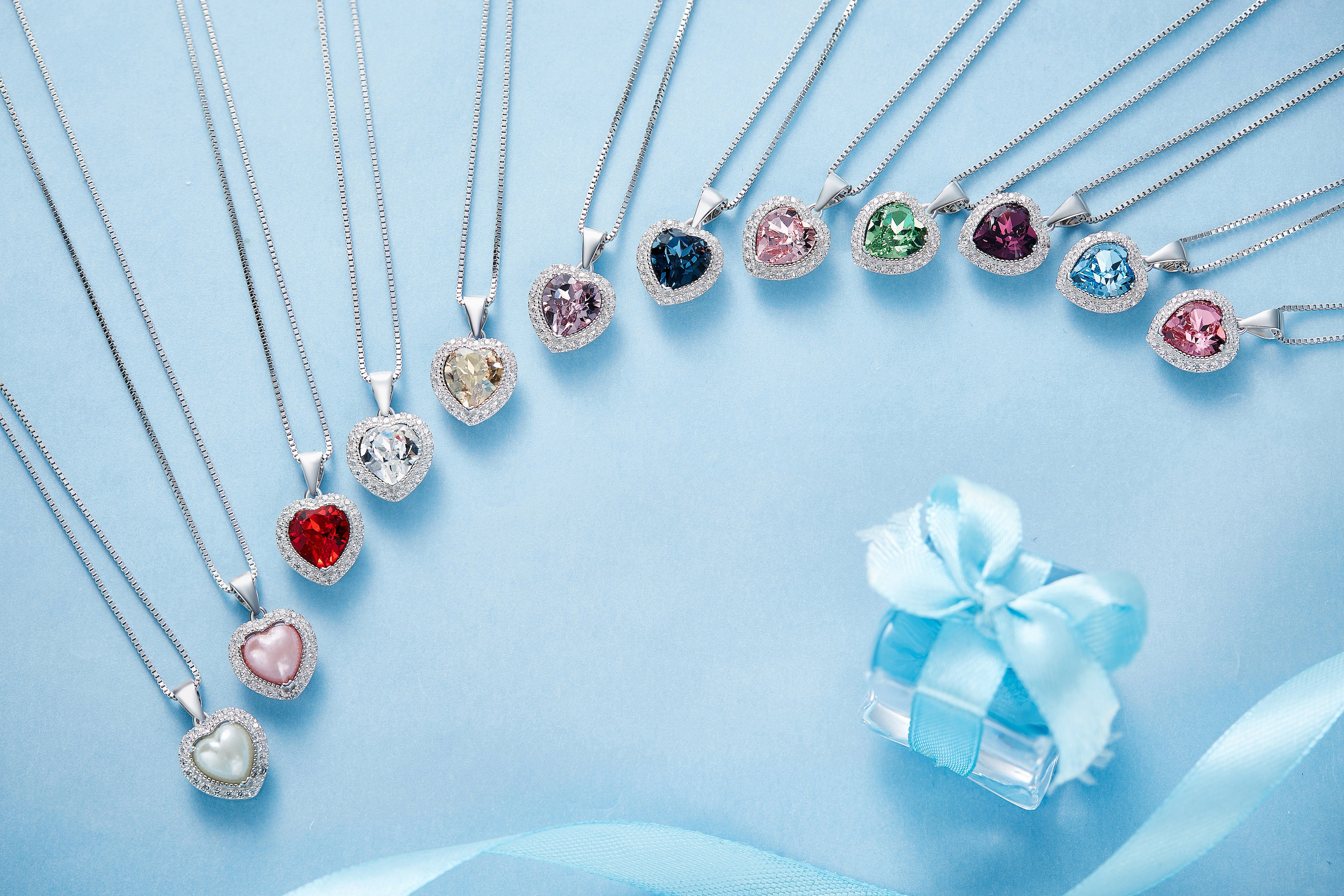 The perfect little horoscope heart necklaces - CDE Jewelry Egypt